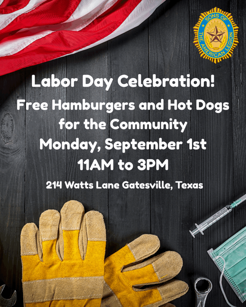 labor day celebration flyer