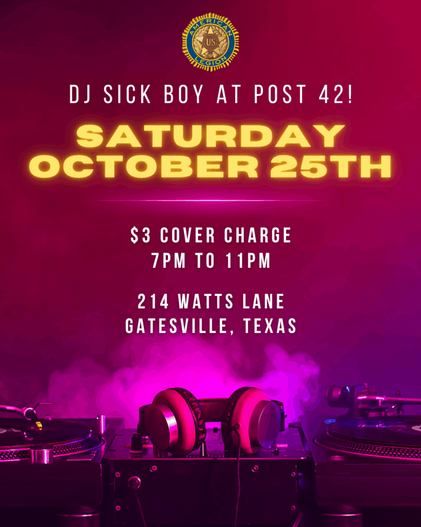dj sick boy flyer
